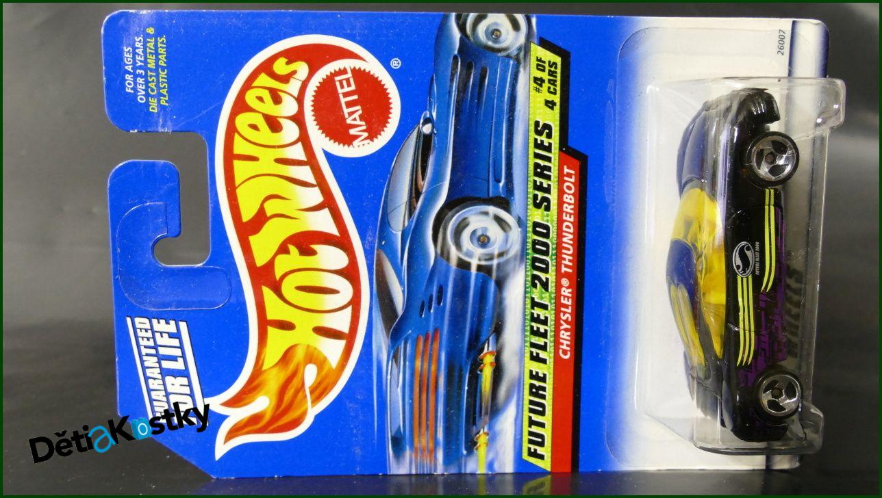Angličák Auto Hot Wheels Chrysler Thunderbolt (MATTEL WHEELS)