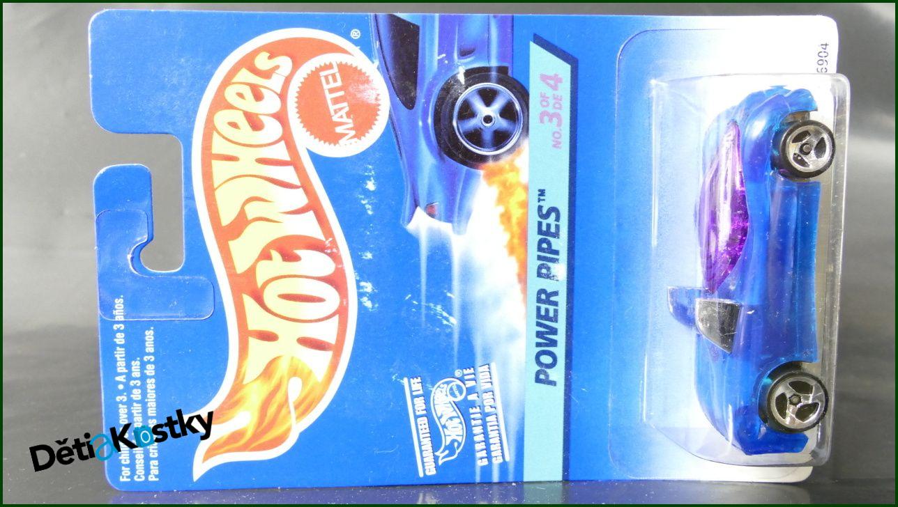 Angličák Auto Hot Wheels Power Pipes (MATTEL WHEELS)