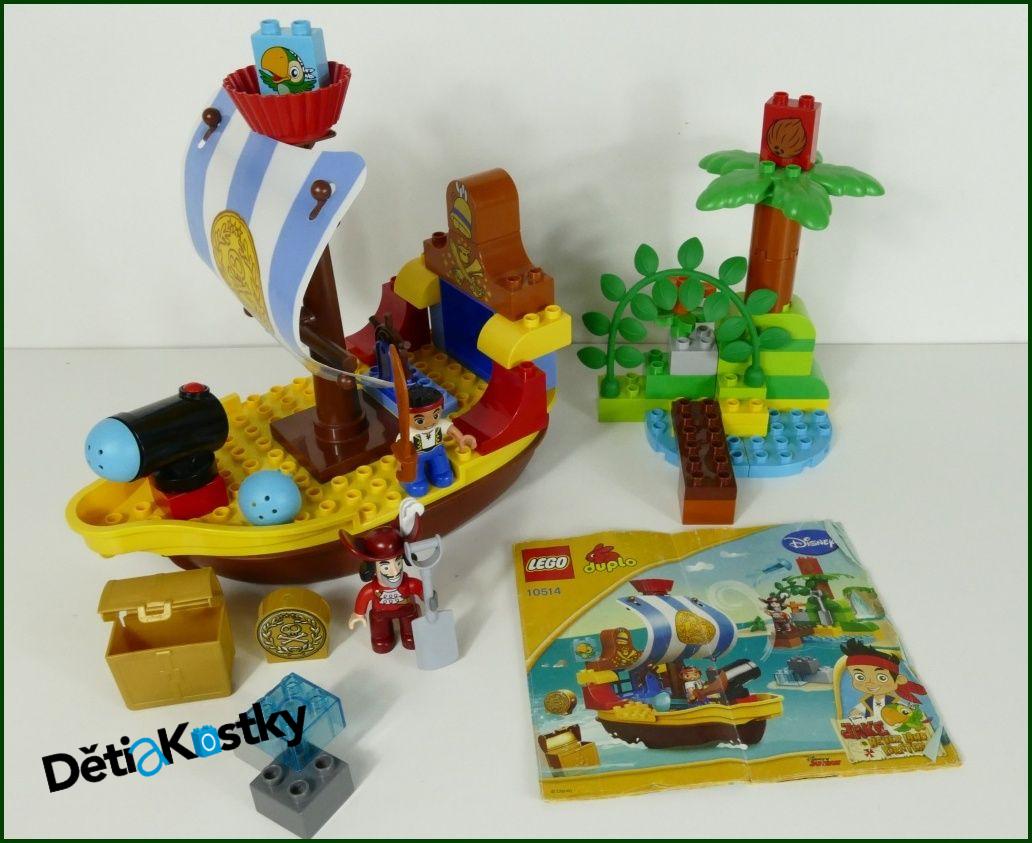 Lego® Duplo® 10514 - Jakeova Pirátská Loď Bucky - Viz Popis