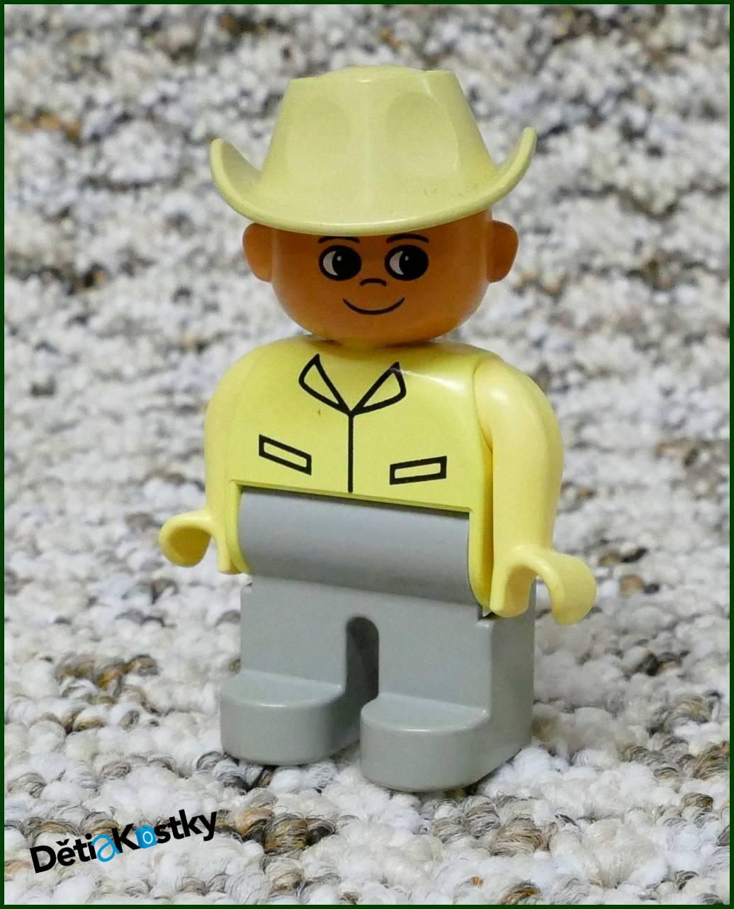 Lego® Duplo® Figurka Kovboy Béžový