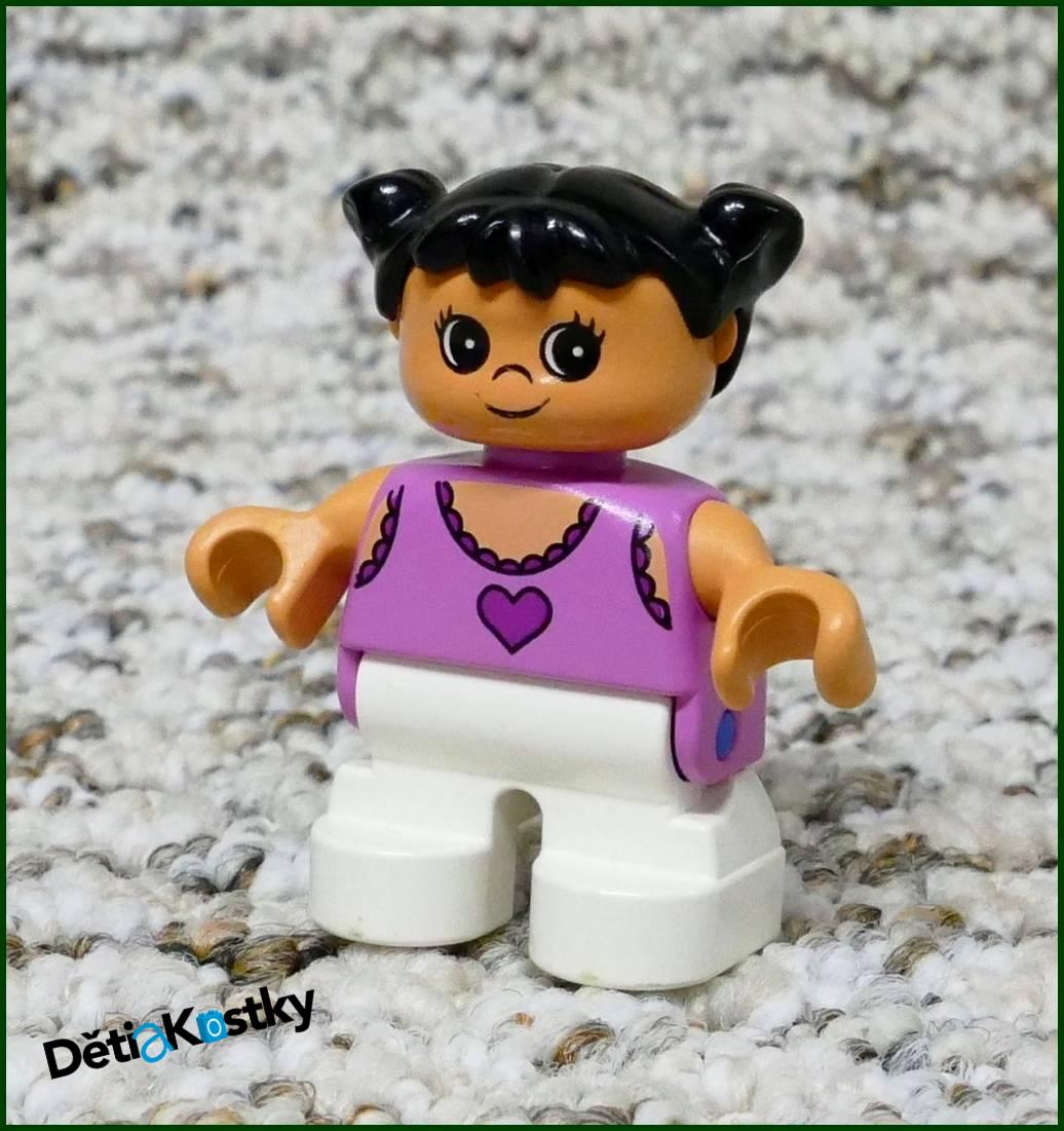Lego® Duplo® Figurka Holčička - Růžové Tílko