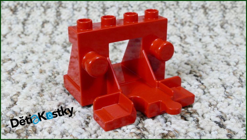 Lego® Duplo® Kolej / Koleje Koncovka Červená