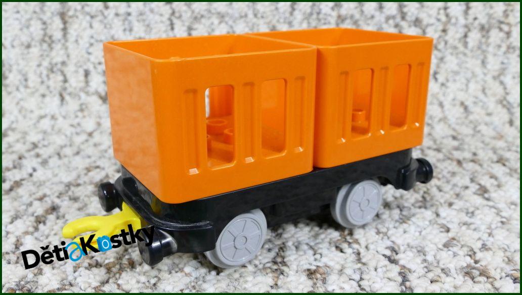 Lego® Duplo® Vagon Oranžové Korby - Novější Typ