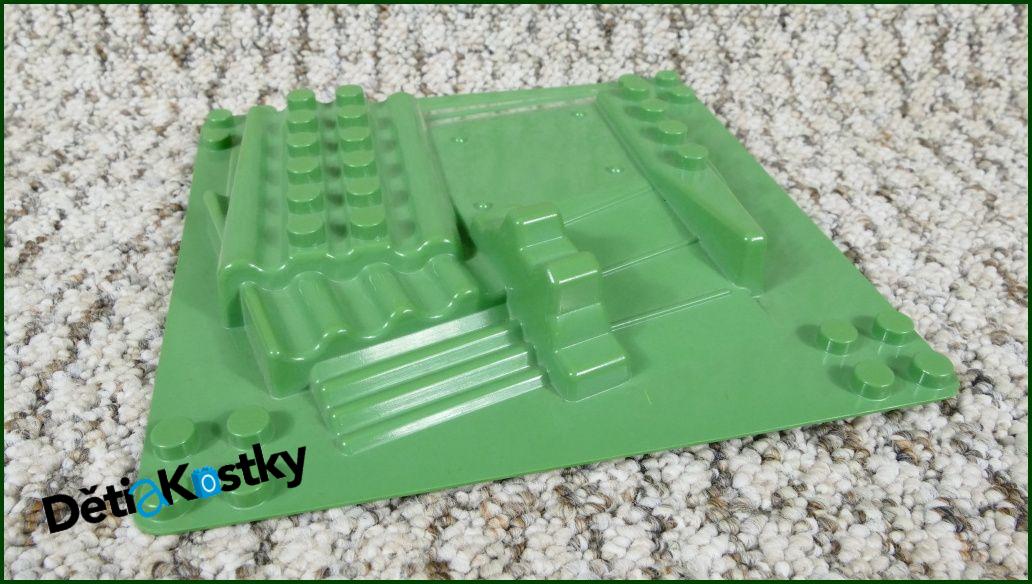 Lego® Duplo® 3D Podložka/Deska 12x12 Zelená - Little Robots