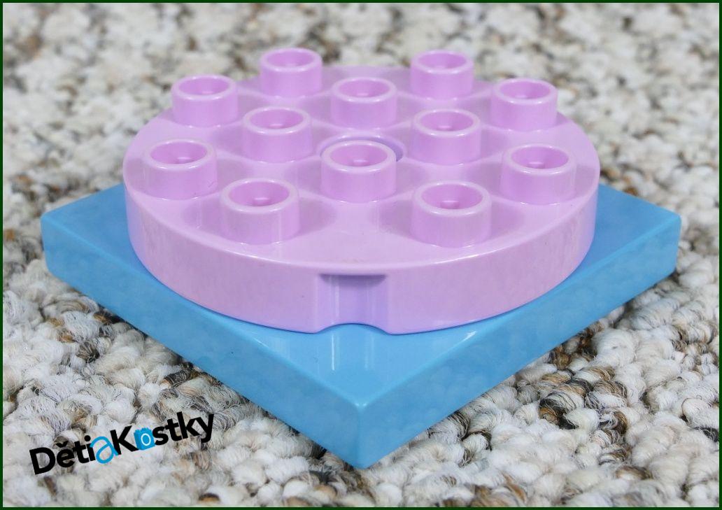 Lego® Duplo® Otočná Část Velká Tyrkysová-Růžová