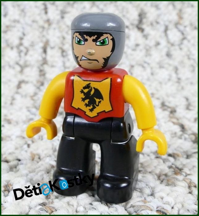 Lego® Duplo® Rytíř Černý - Starší Typ