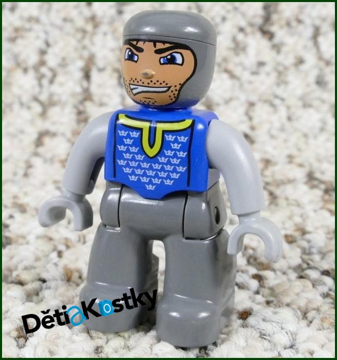Lego® Duplo® Rytíř Modrý - Starší Typ