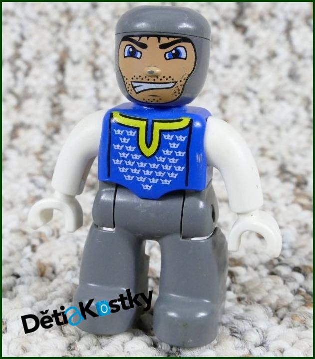 Lego® Duplo® Rytíř Modrý - Starší Typ
