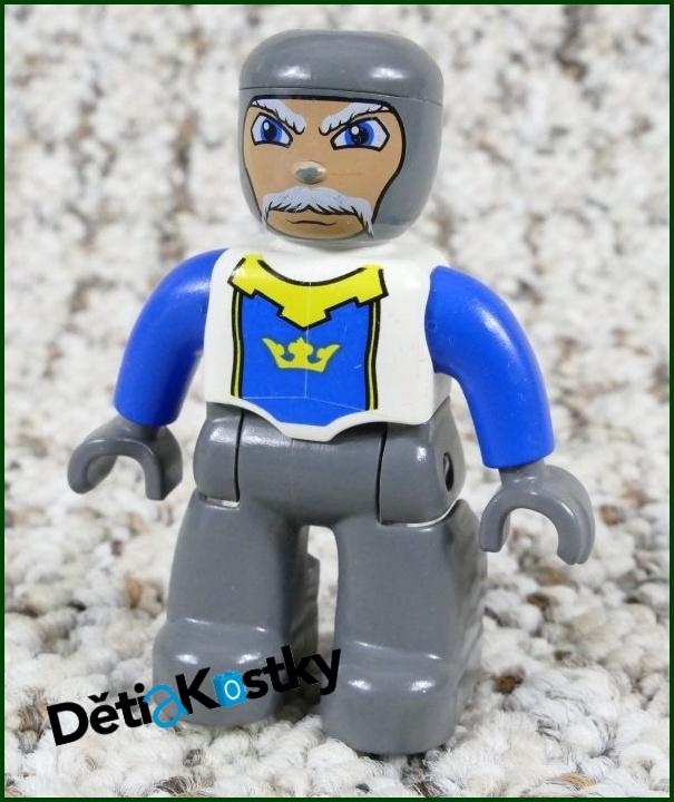 Lego® Duplo® Rytíř Bílý - Starší Typ