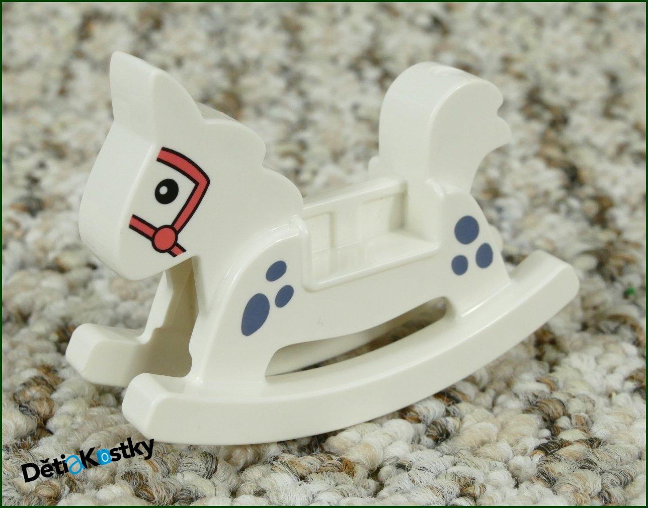 Lego® Duplo® Houpací Koník Bílý s Tečkami