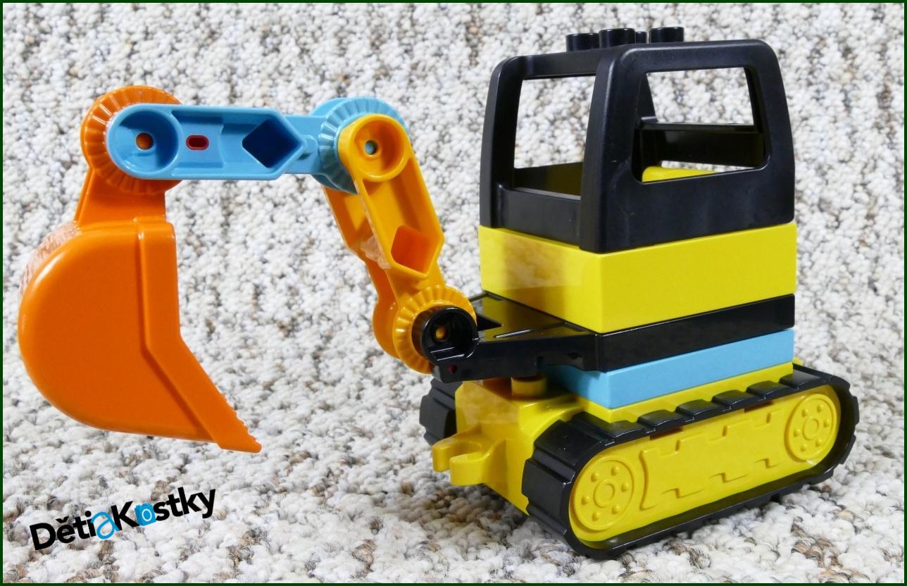 Lego® Duplo® Bagr Malý - Černá Kabina