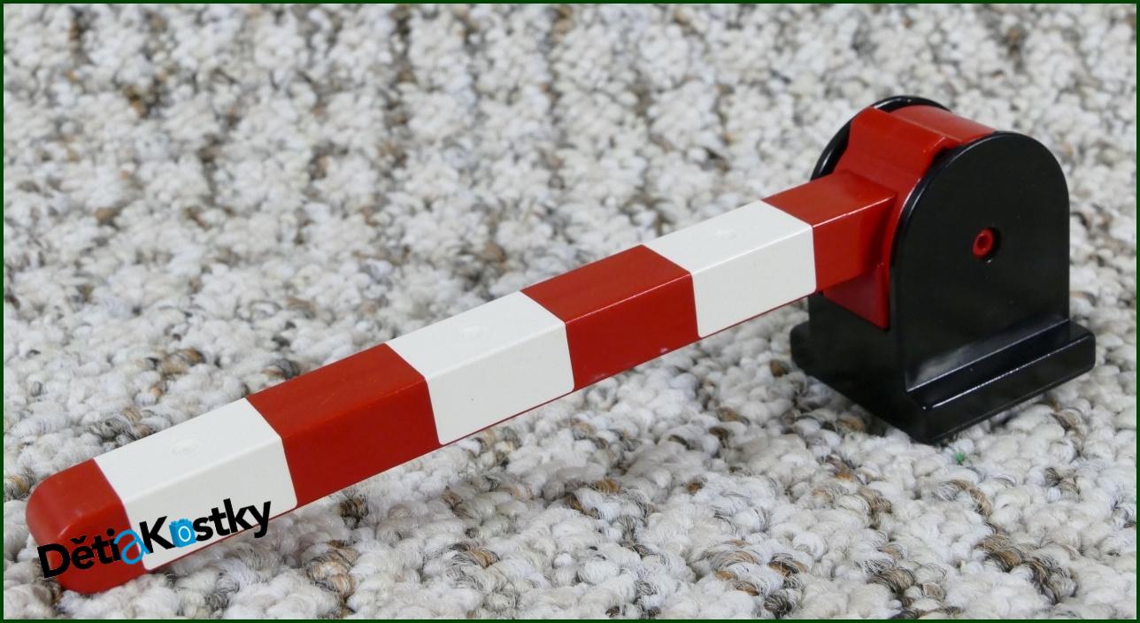 Lego® Duplo® Železniční Závora Obyčejná Černá