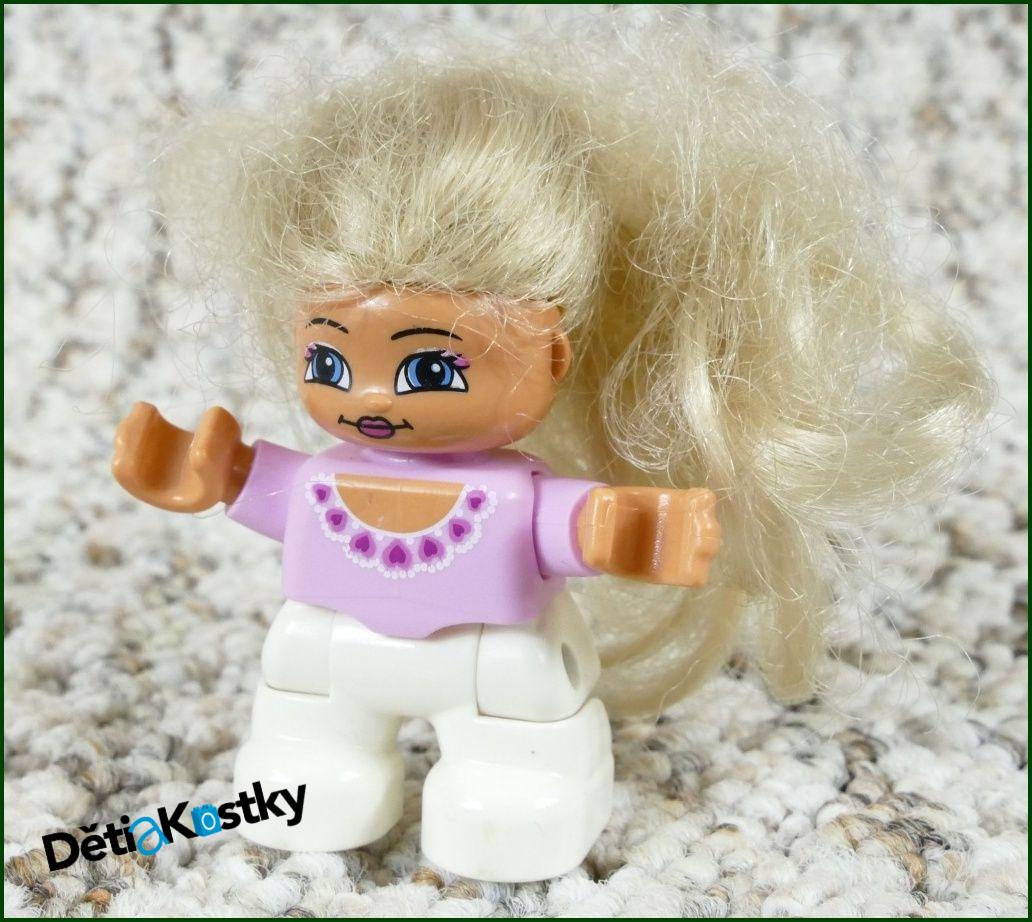 Lego® Duplo® Figurka Princezna s Vlasy Růžová
