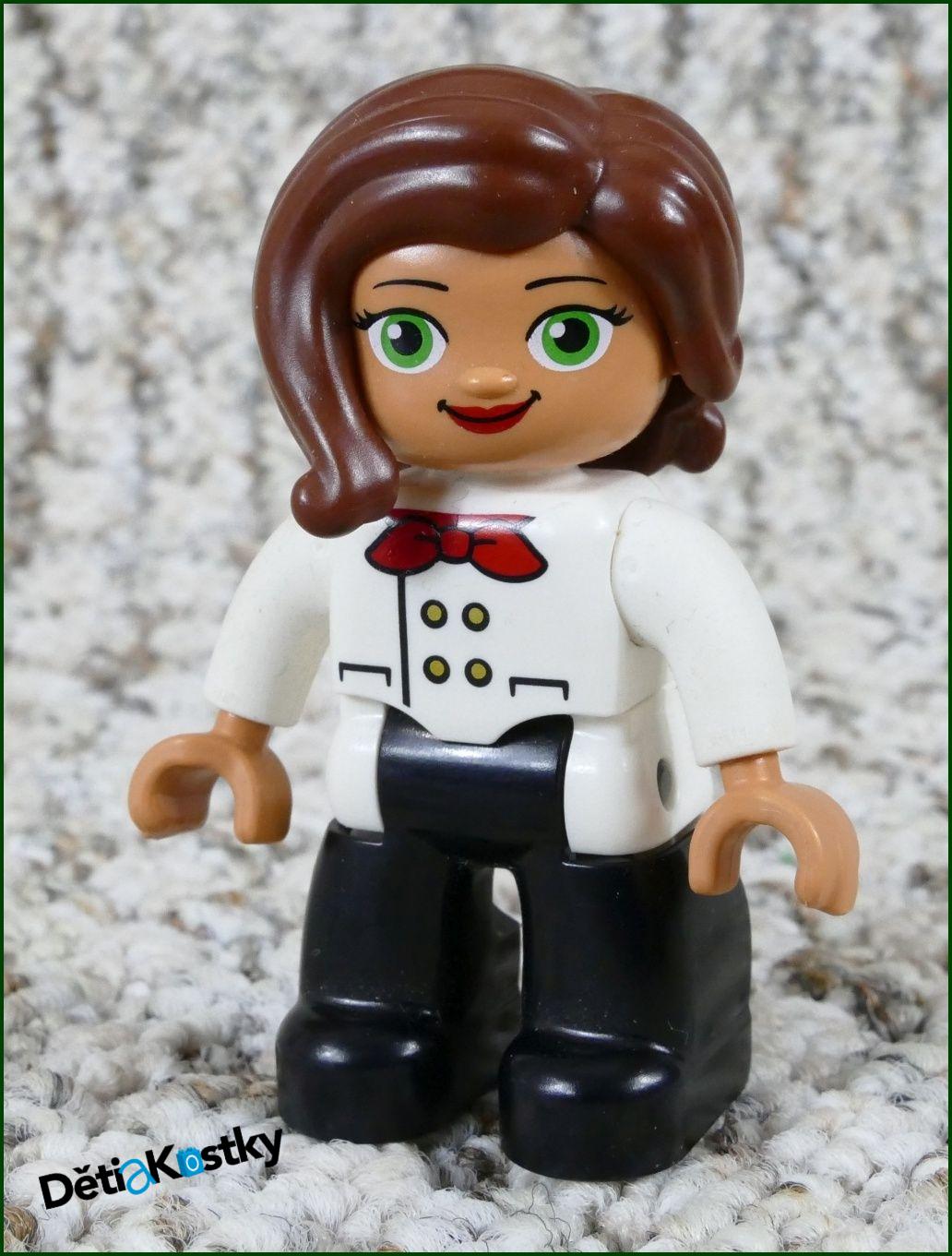Lego® Duplo® Figurka Paní s Hnědými Vlasy