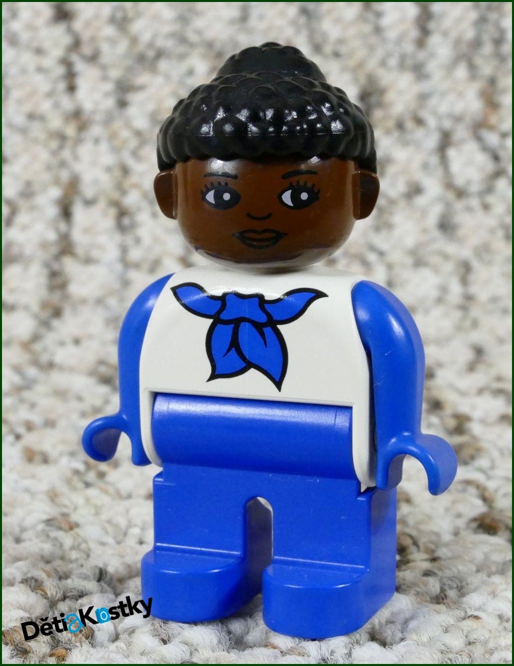 Lego® Duplo® Figurka Černoška v Modrém