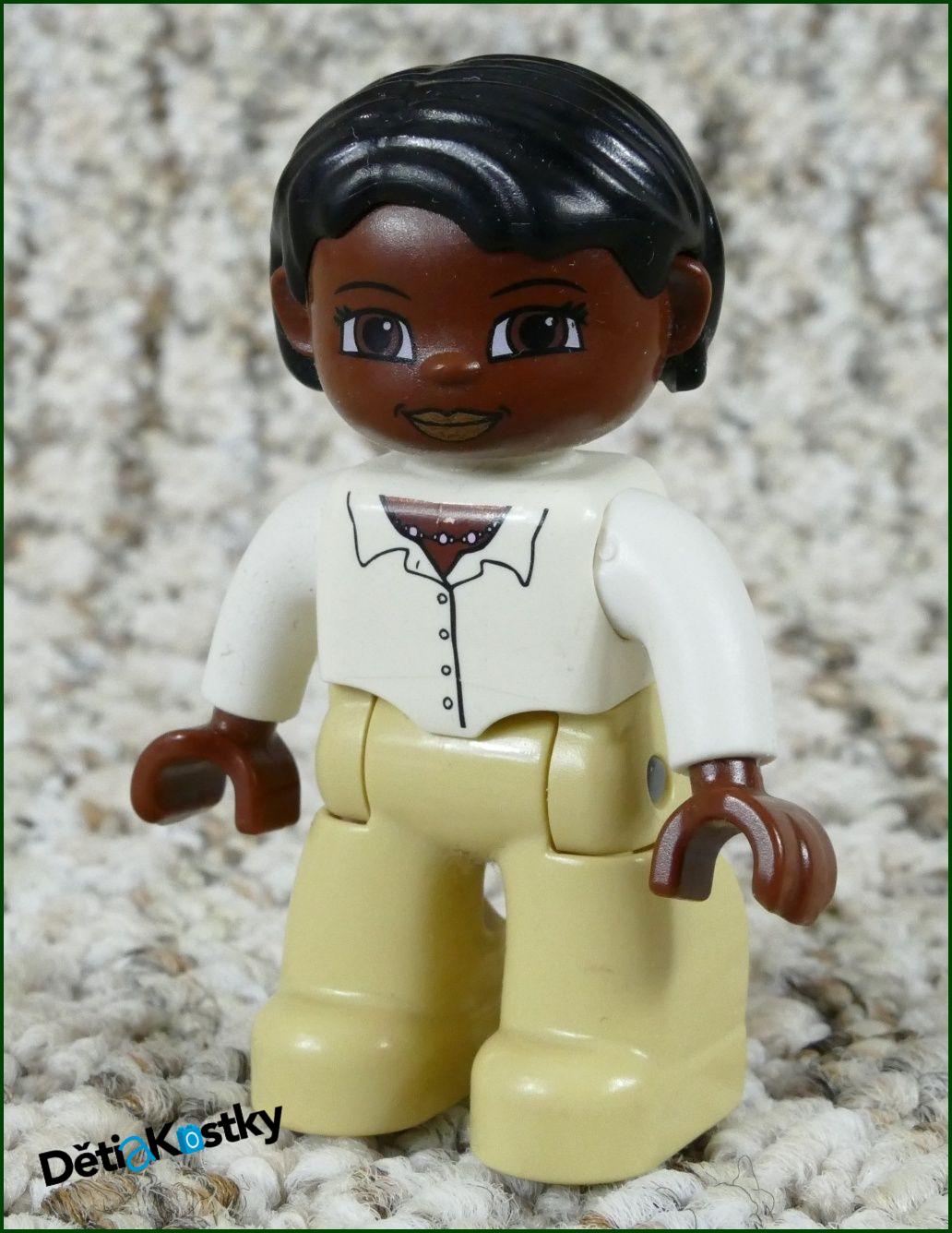 Lego® Duplo® Figurka Černoška v Bílém
