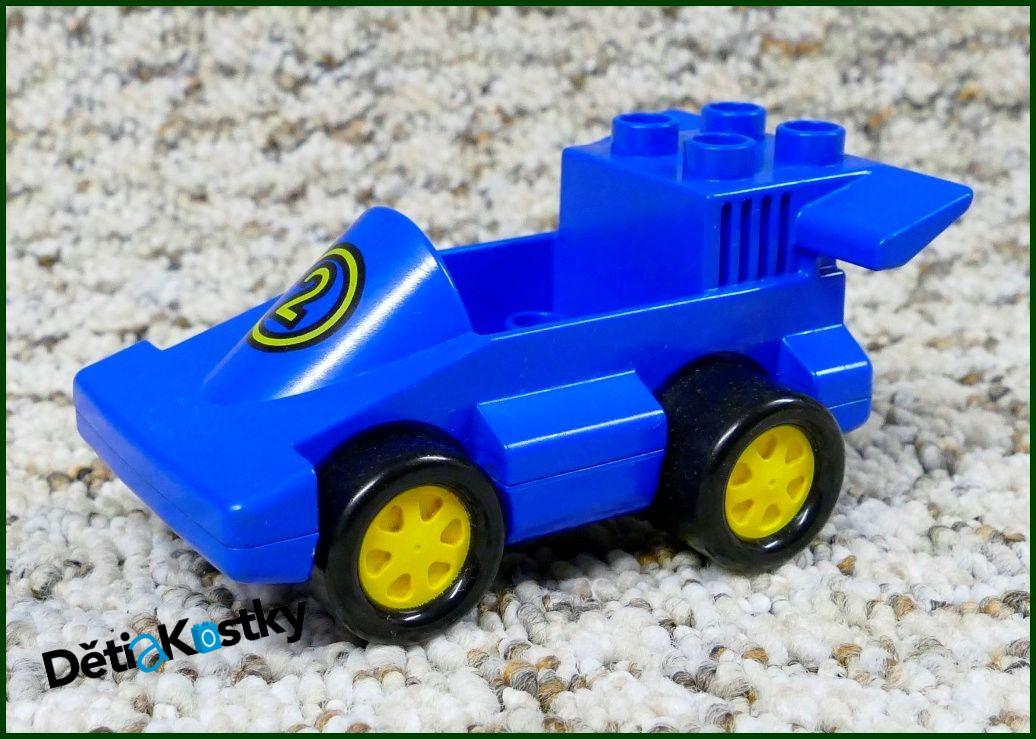 Lego® Duplo® Autíčko Formule Modrá