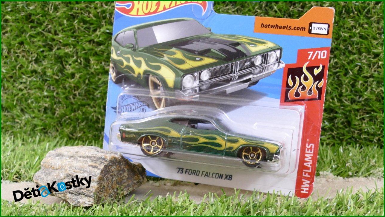 Angličák Auta Hot Wheels '73 Ford Falcon XB (HW FLAMES)