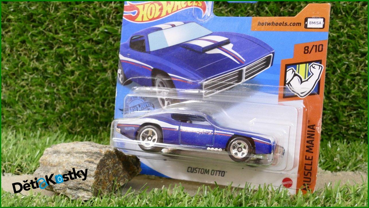 Angličák Auta Hot Wheels Custom Otto (MUSCLE MANIA)