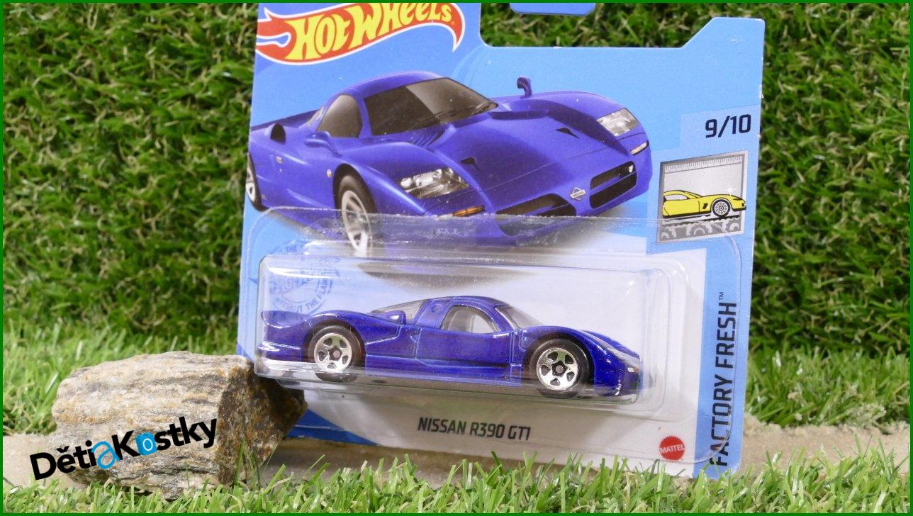 Angličák Auta Hot Wheels Nissan R390 GT1 (FACTORY FRESH)