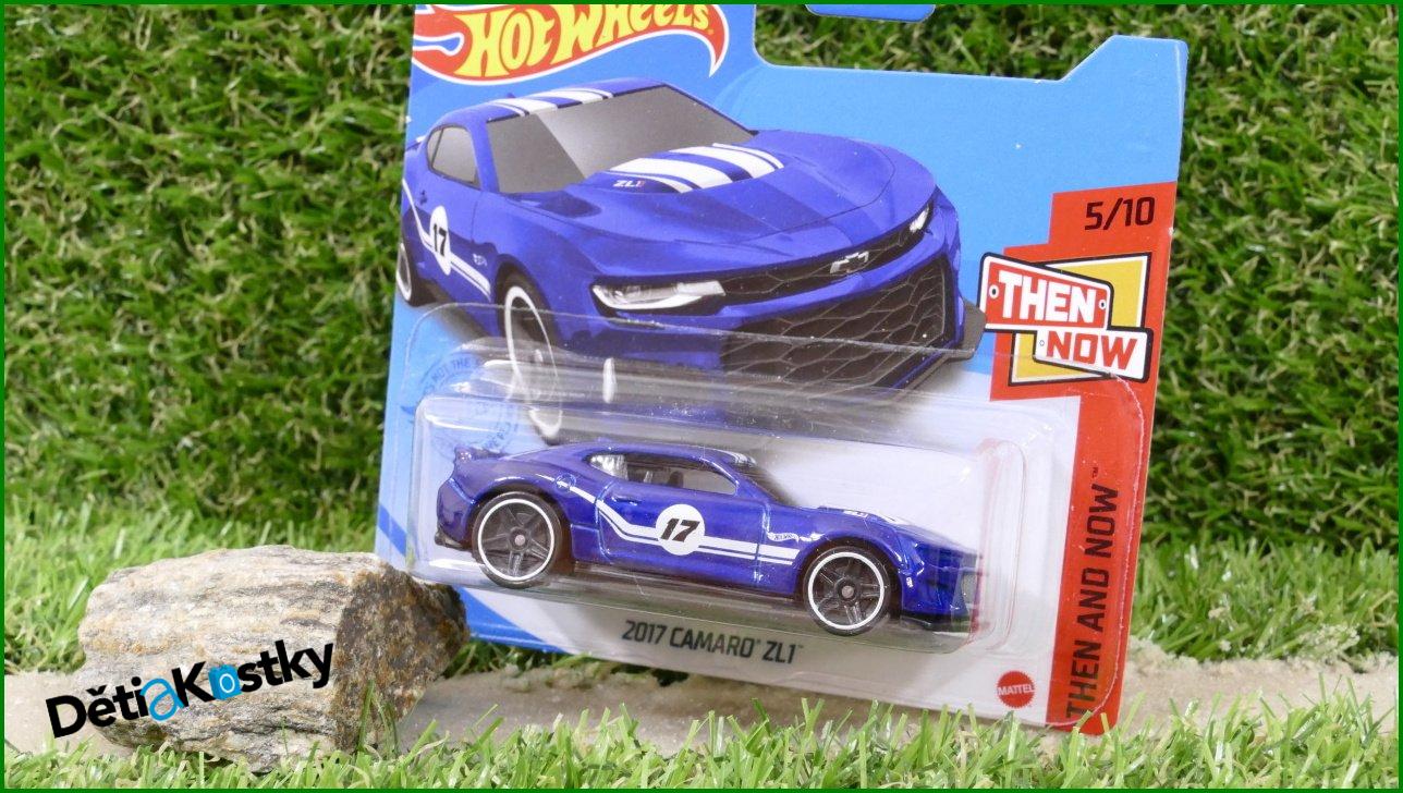 Angličák Auta Hot Wheels 2017 Camaro ZL1 (THEN AND NOW)