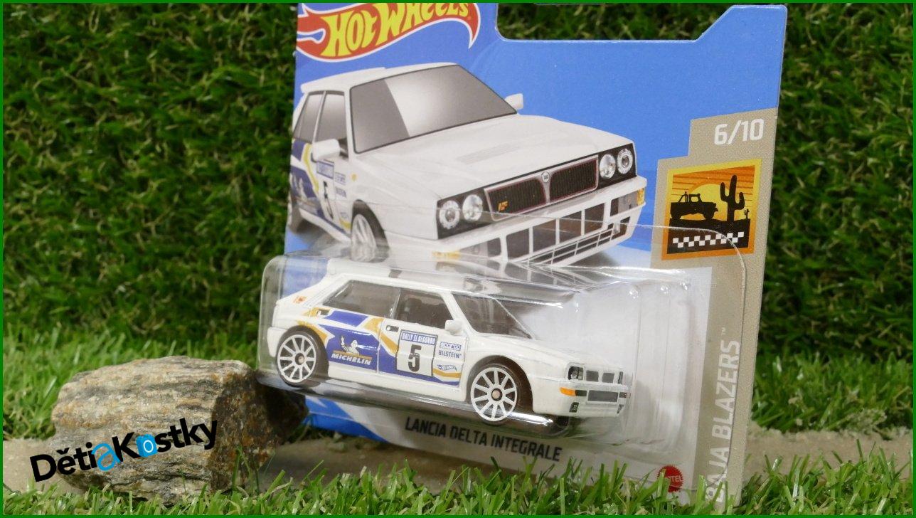 Angličák Auta Hot Wheels Lancia Delta Integrale (BAJA BLAZERS)