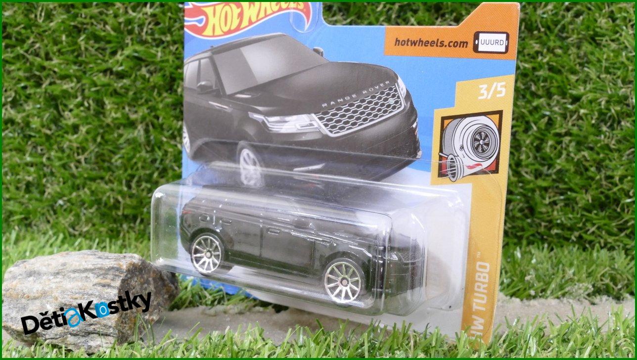 Angličák Auta Hot Wheels Range Rover Velar (HW TURBO)