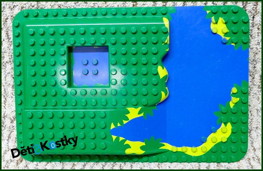 Lego® Duplo® 3D Podložka/Deska 16x24 s Řekou a Jezírkem