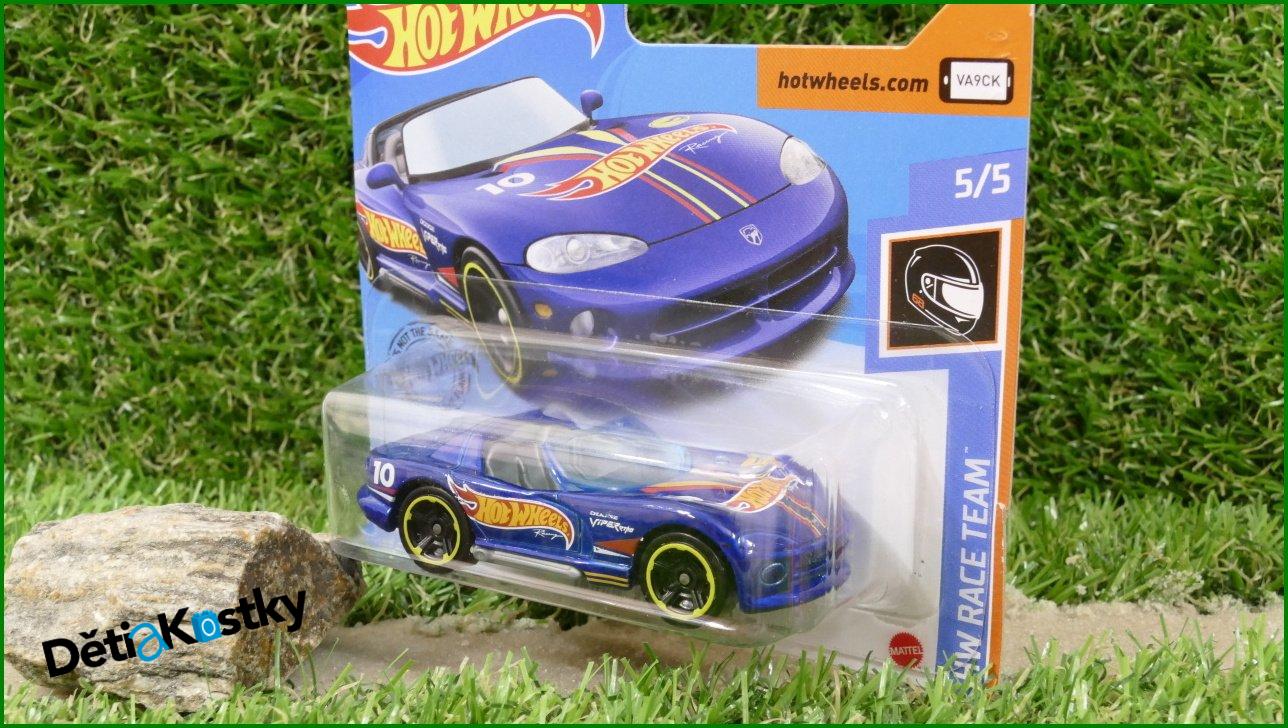 Angličák Auta Hot Wheels Dodge Viper RT/10 (HW RACE TEAM)