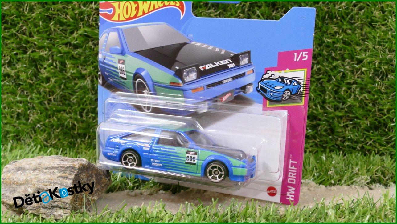 Angličák Auta Hot Wheels Toyota AE86 Sprinter Trueno (HW DRIFT)