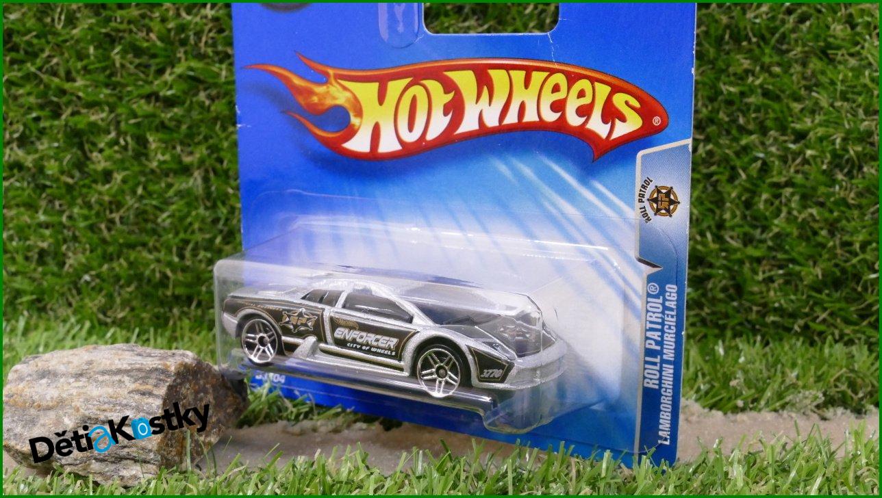 Angličák Auta Hot Wheels Lamborghini Murciélago (ROLL PATROL)