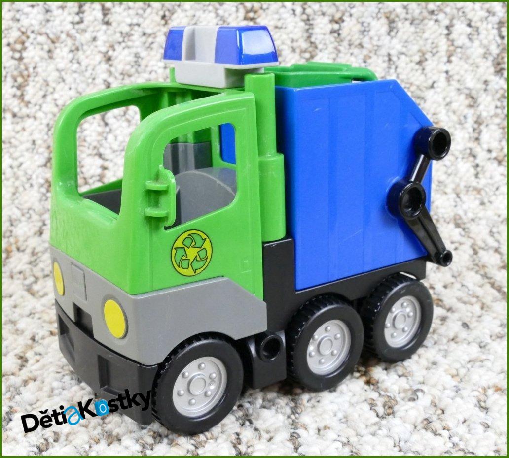 Lego® Duplo® Popelářské Auto Zeleno/Modré