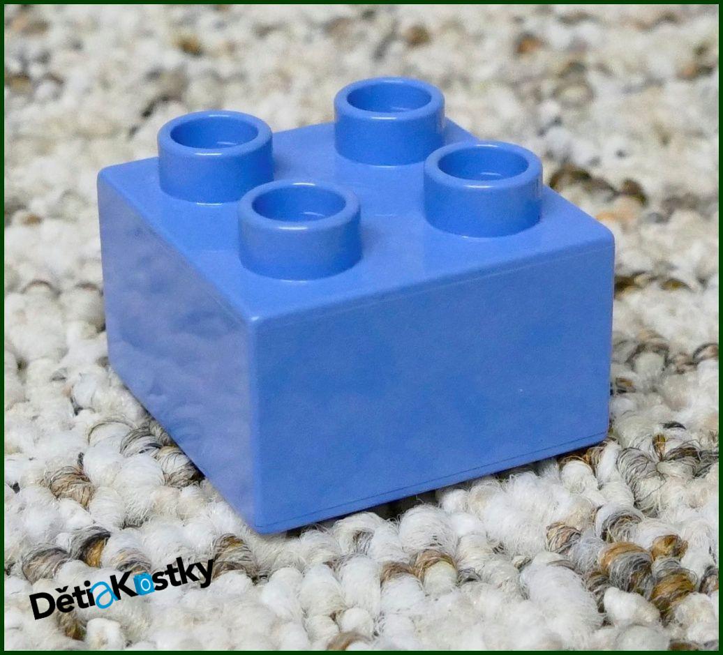 Lego® Duplo® Kostka 2x2 Světle Modrá