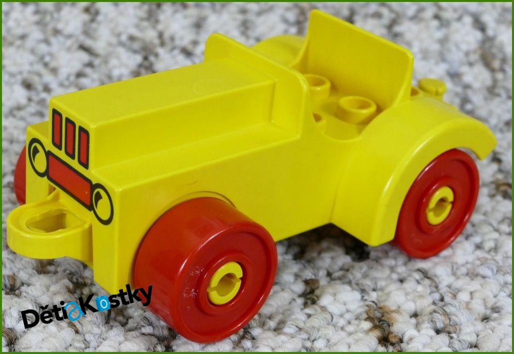 Lego® Duplo® Traktor Malý Žlutý - Starší Typ