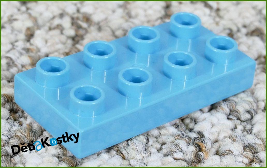 Lego® Duplo® Podložka/Destička 2x4 Tyrkysová