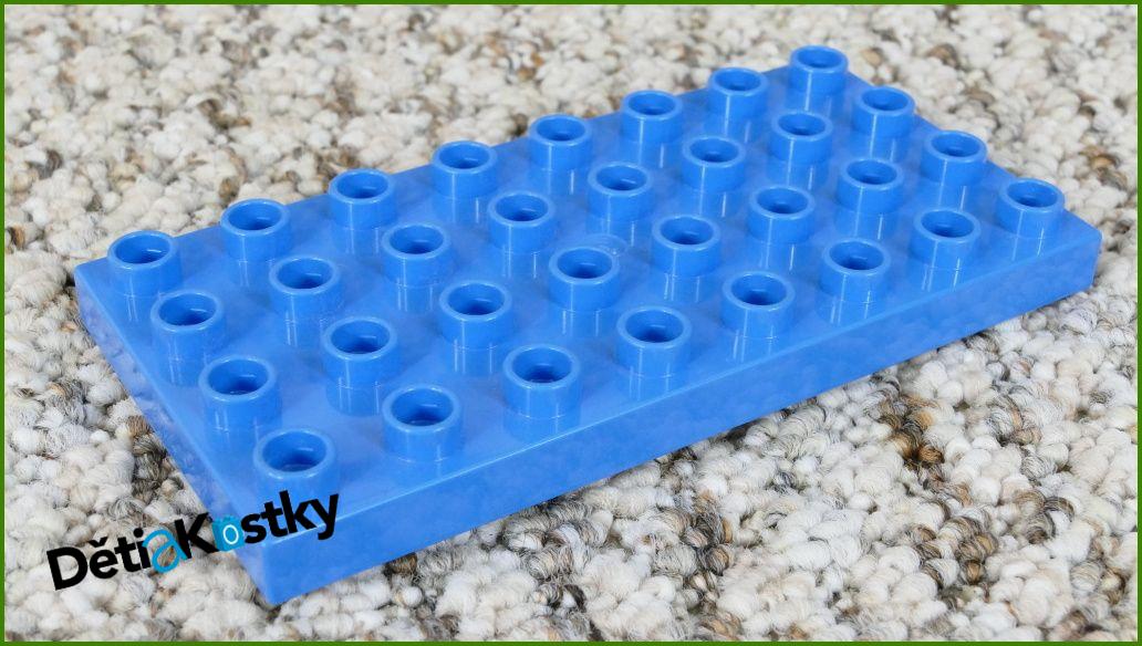 Lego® Duplo® Podložka/Destička 4x8 Azurová