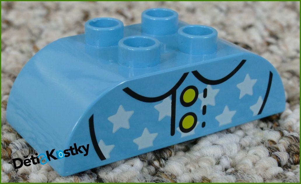 Lego® Duplo® Kostka 2x4 Zaoblená Tyrkysová - Košile