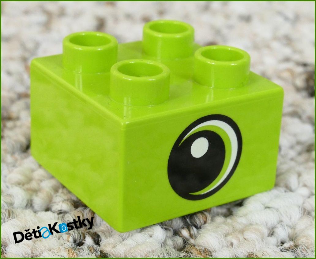 Lego® Duplo® Kostka Limetka - Oko s Lemováním