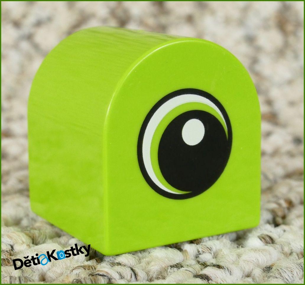 Lego® Duplo® Kostka Limetka Zakulacená 2x2 Oko