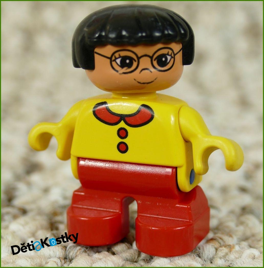 Lego® Duplo® Figurka Dítě Holčička s Brýlemi