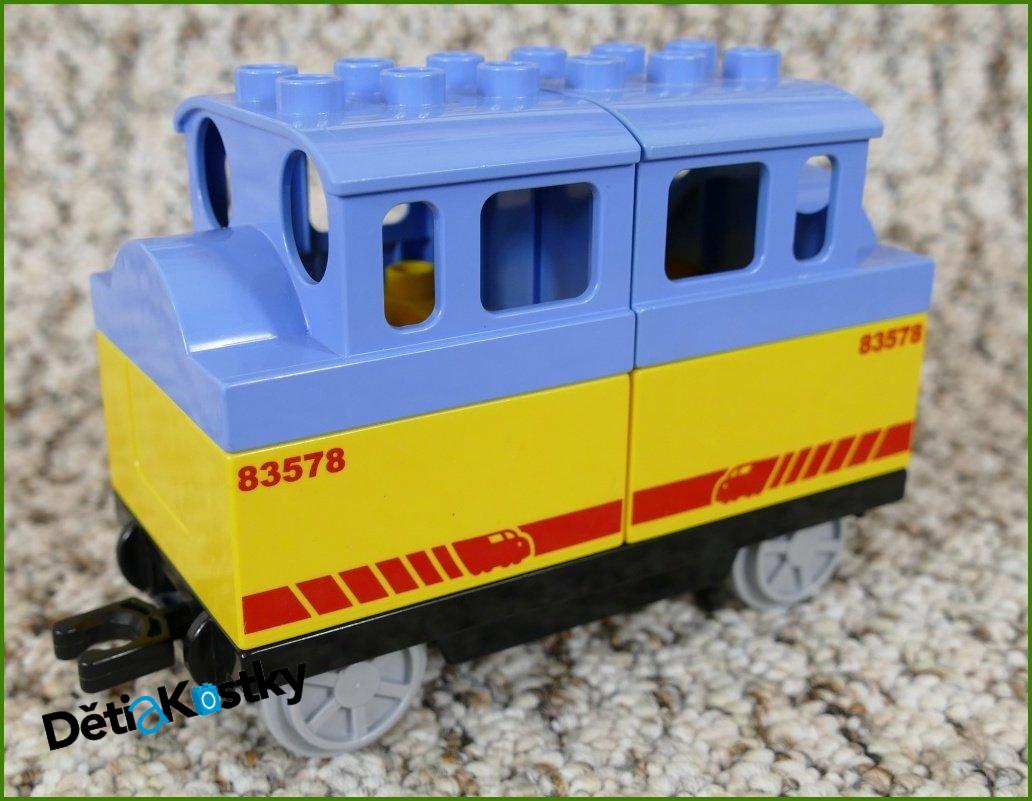 Lego® Duplo® Vagon Pro Cestující - Tvarované Kabiny od Mašinek