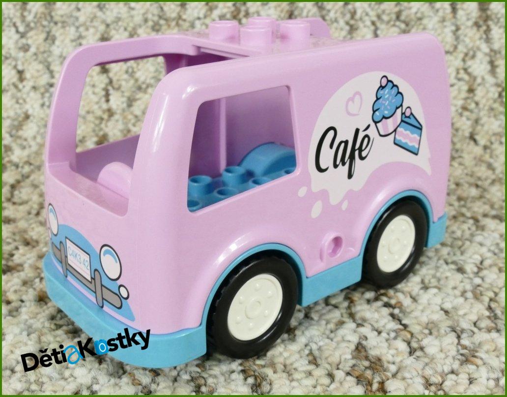 Lego® Duplo® Dodávka Růžová/Café