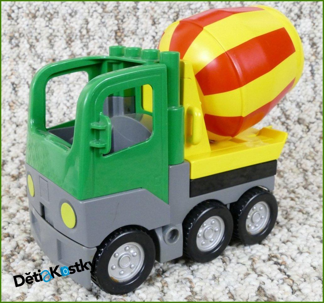 Lego® Duplo® Domíchávač Tmavě Zelený - Červený Buben