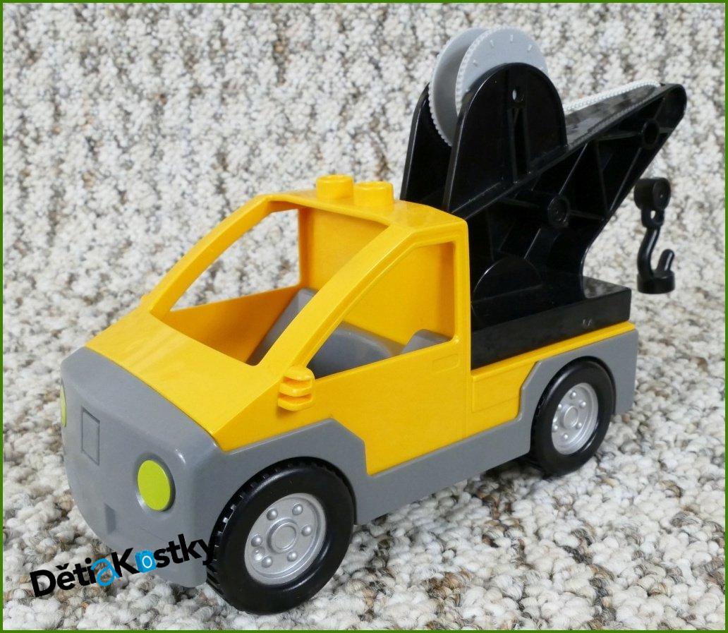 Lego® Duplo® Servisní Pickup Žlutý s Velkým Černým Navijákem