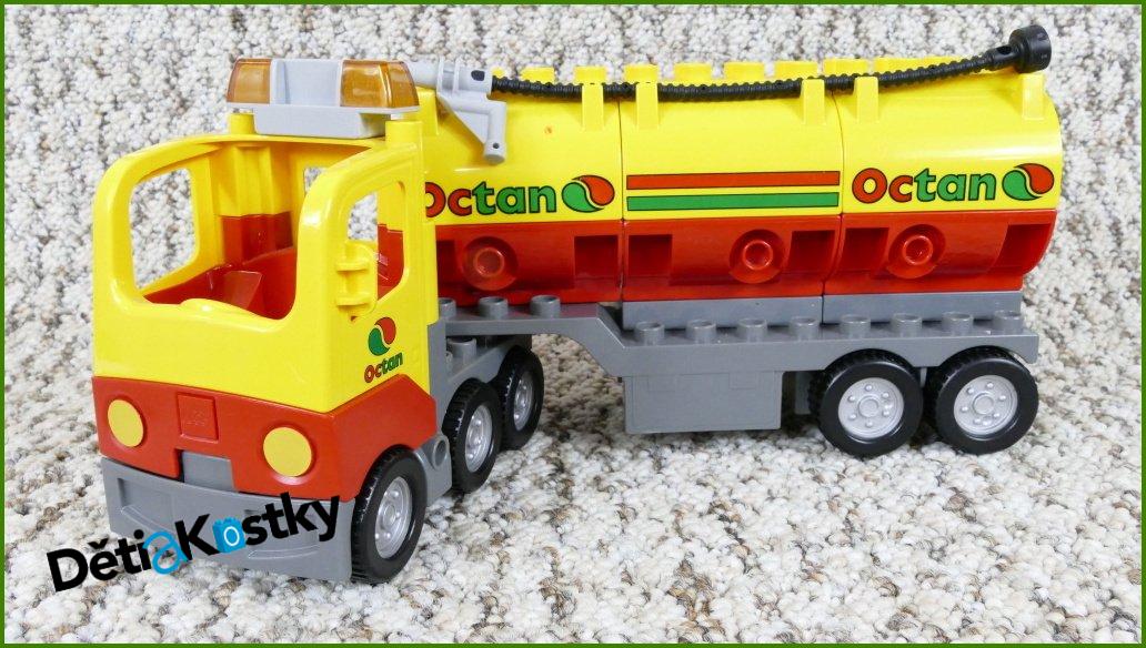 Lego® Duplo® Nákladní Auto - Cisterna Octan s Cisternami