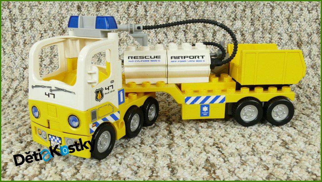 Lego® Duplo® Letištní Cisterna s Majáčkem a Kontejnerem