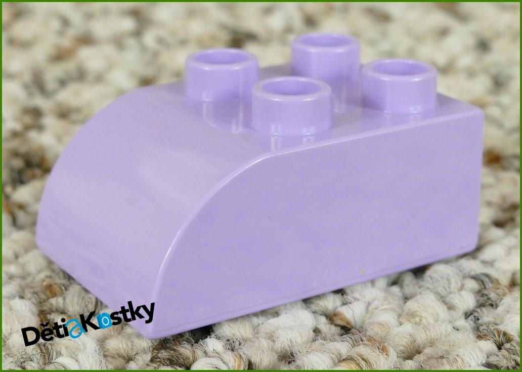 Lego® Duplo® Kostka 2x3 Zkosená Světle Fialková