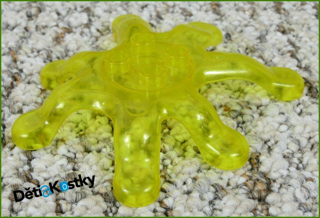 Lego® Duplo® Nohy Průhledné Žluté