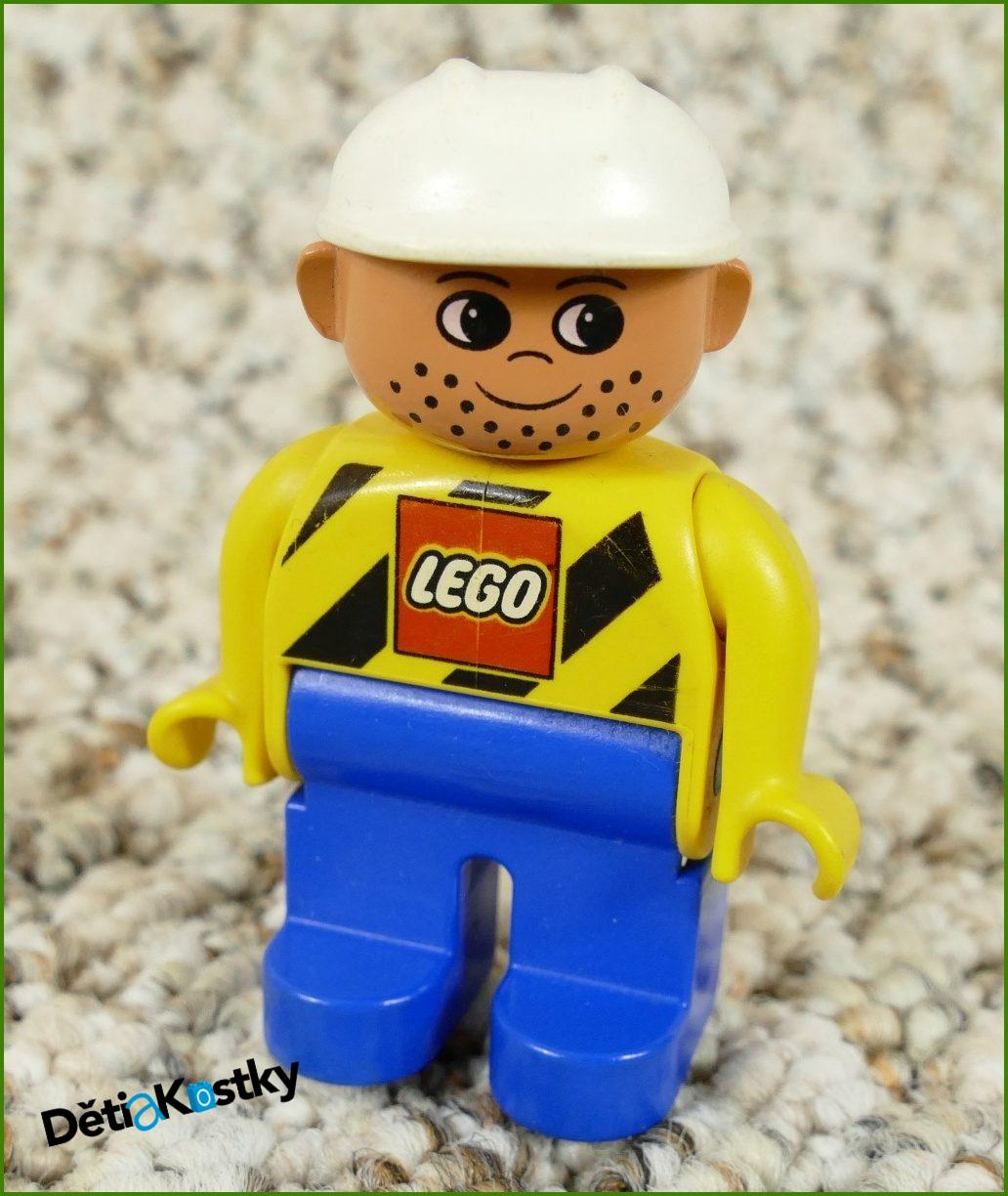 Lego® Duplo® Figurka Dělník Starší Typ - Nápis Lego