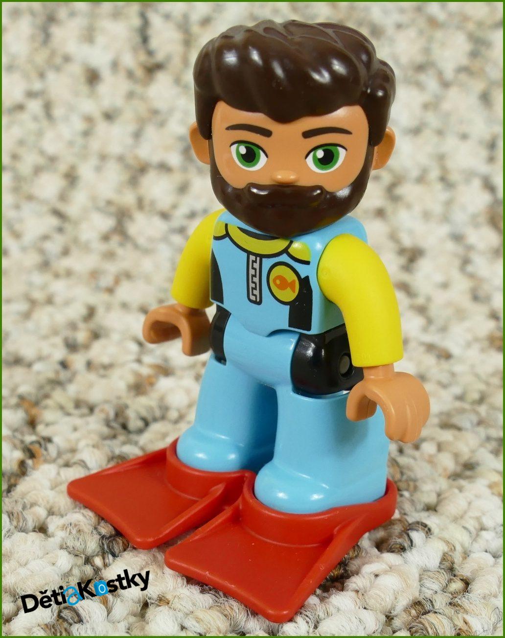 Lego® Duplo® Potápěč s Ploutvemi